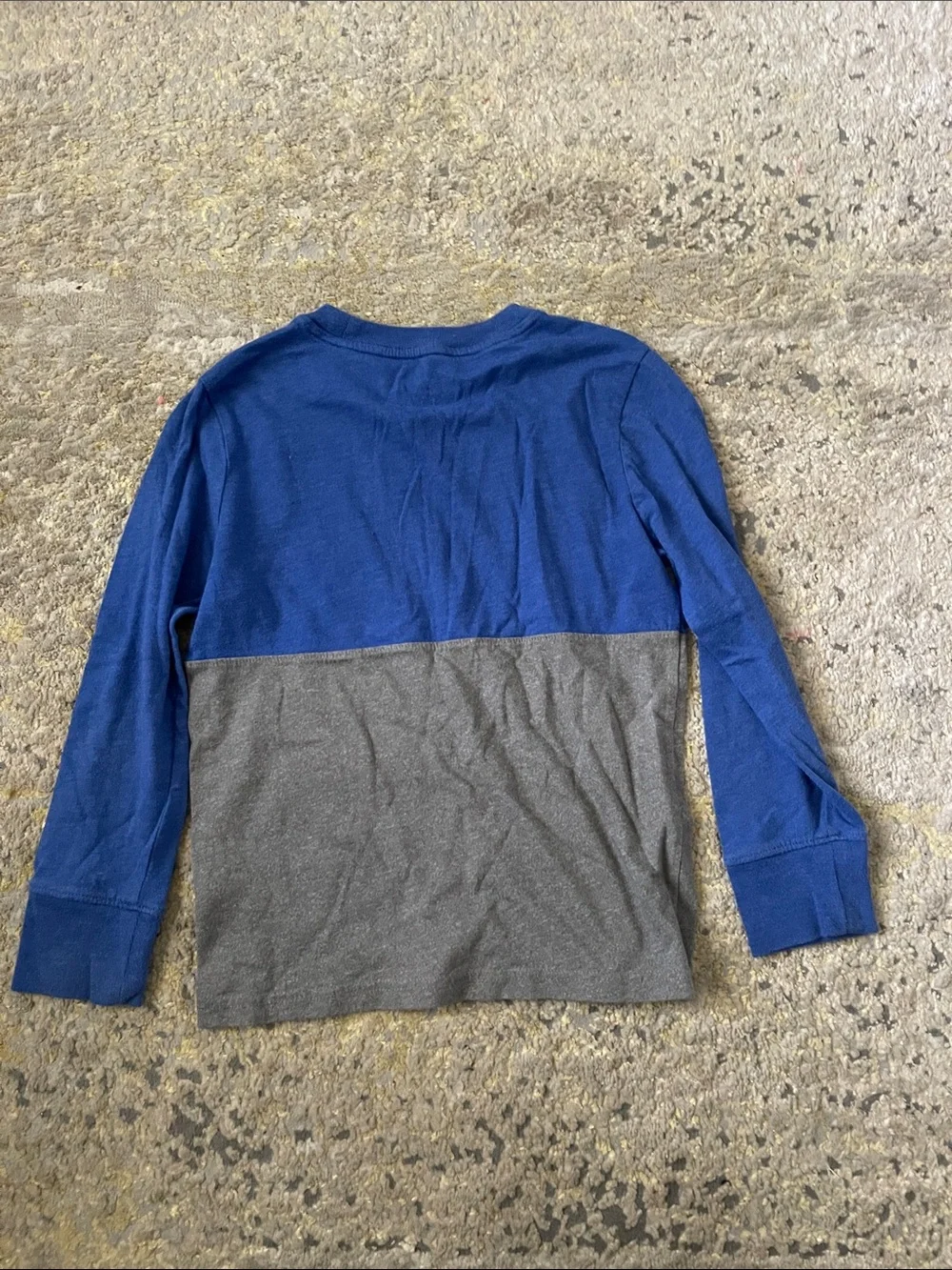 Boys color block shirt